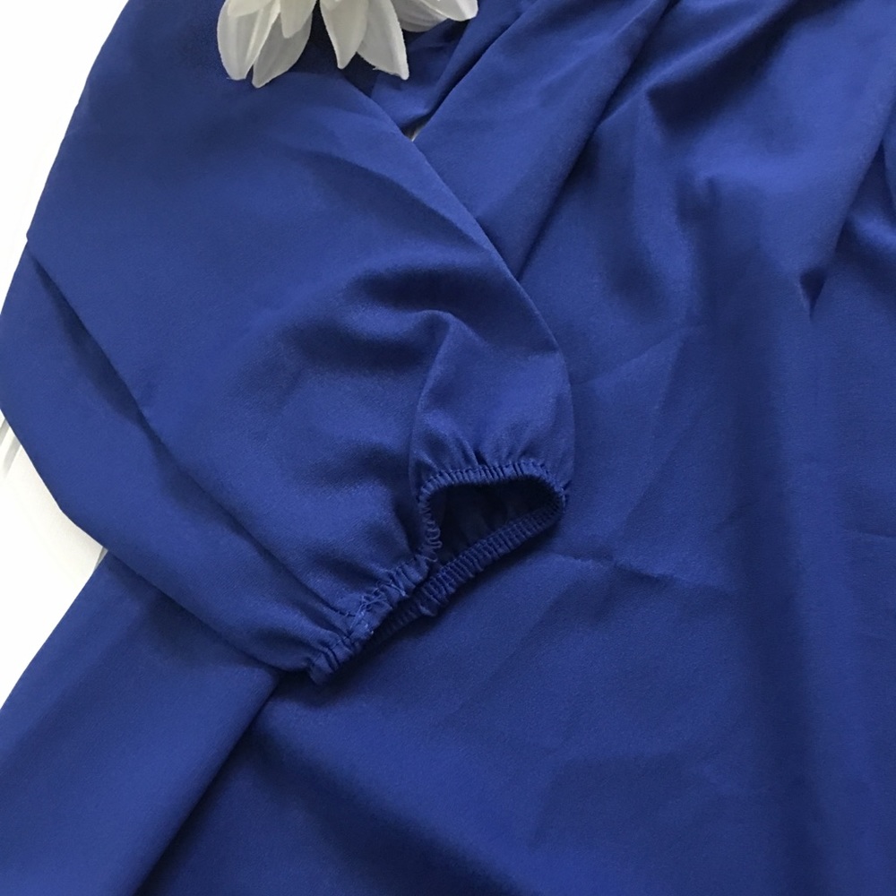 Off shoulder long sleeve blouse - Picture 4 of 6